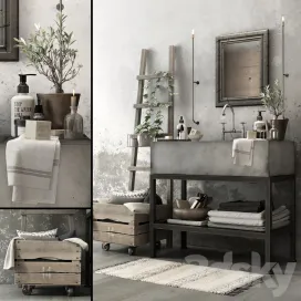 BATHROOM SET DECOR